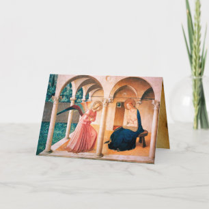 ANNUNCIATION Fra Beato Angelico Old Irish Blating Kort