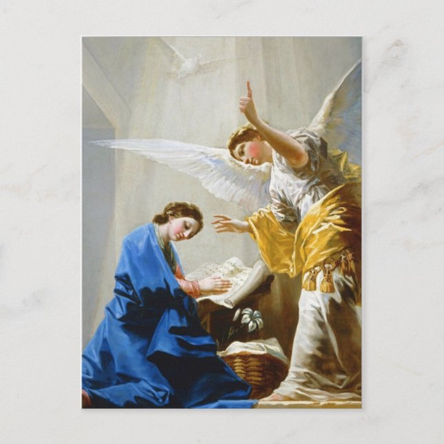 Annunciation - Francisco José de Goya Vykort (Framsida)