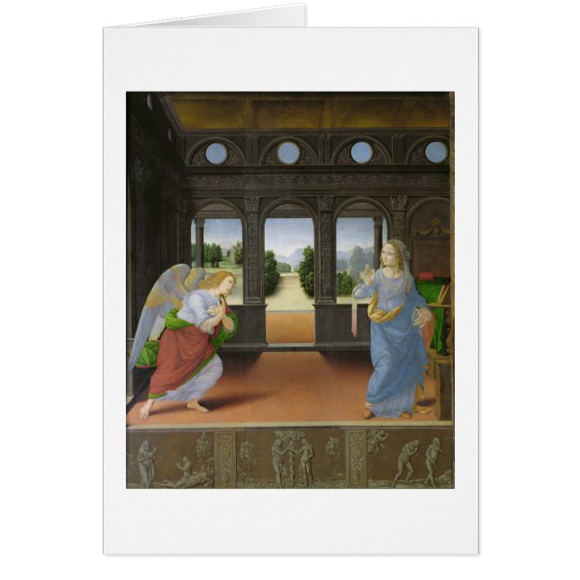 Annunciation Hälsningskort (Framsidan)