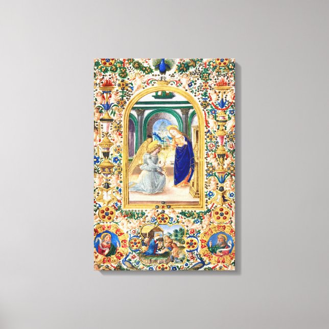Annunciation jul canvastryck (Framsida)