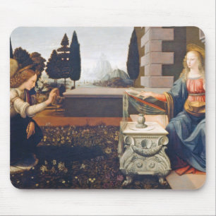 Annunciation, Leonardo da Vinci, 1472-1473 Musmatta