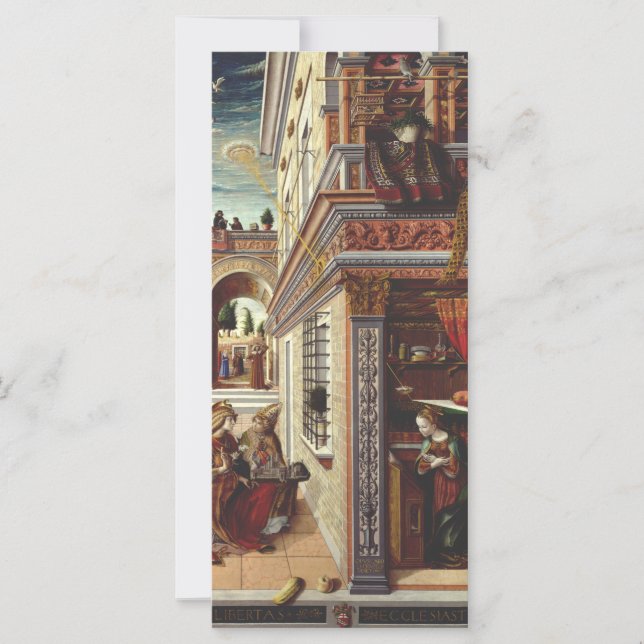 Annunciation med Saint Emidius (Framsida)