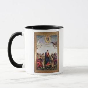 Annunciation och Saints, 1500 Mugg