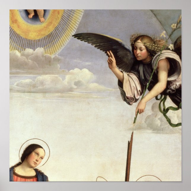 Annunciation och Saints Poster (Framsidan)