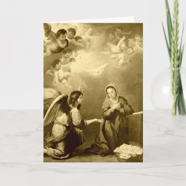 Annunciation of Blsed Virgin Mary Meddelande (Framsida)