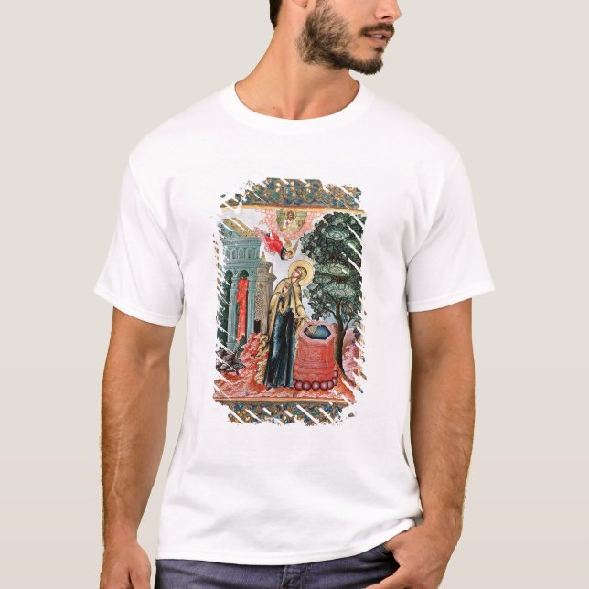 Annunciation på fontänen t-shirt (Framsida)