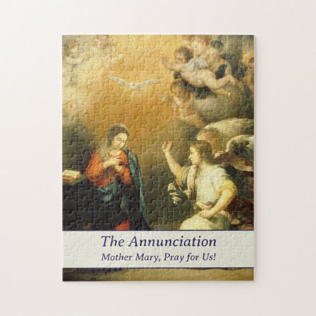 Annunciation Puzzle Pussel (Vertikal)