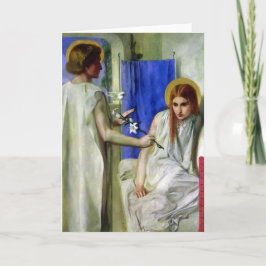 Annunciation..Rosetti Helgkort