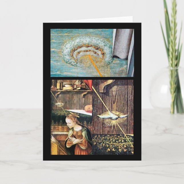 Annunciation, Saint Emidius och UFO Helgkort (Framsida)
