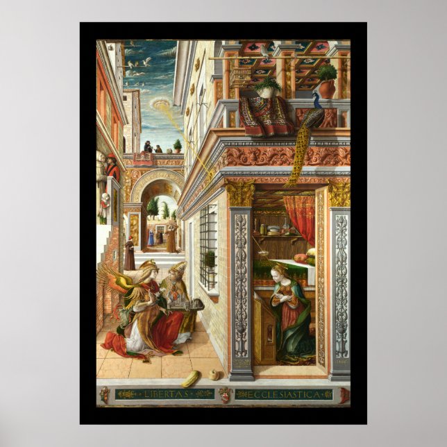 Annunciation, Saint Emidius och UFO Poster (Framsidan)