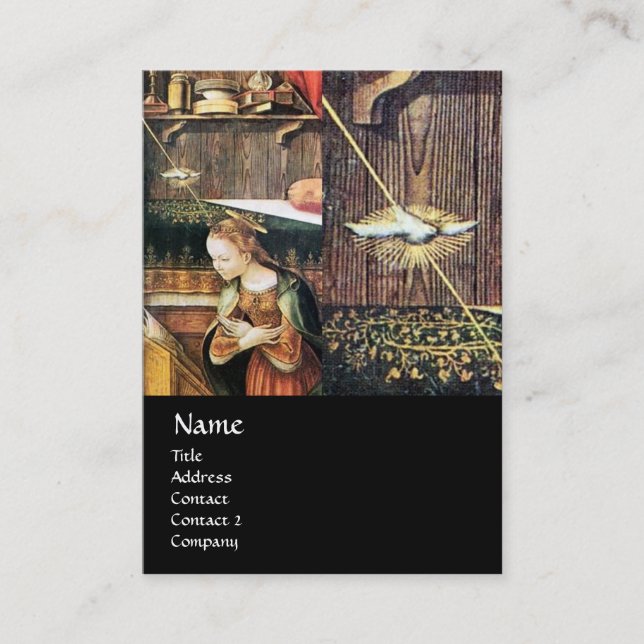 Annunciation, Saint Emidius och UFO Visitkort (Framsida)