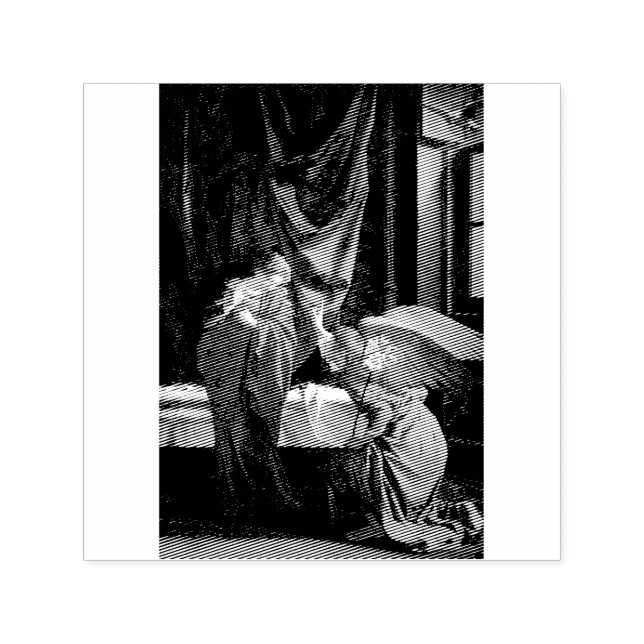 Annunciation till den välsignade Jungfru Mary av O Självfärgande Stämpel (Design)