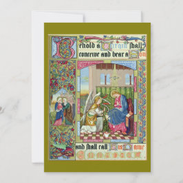 Annunciation Viktorian Era-julkort Kort