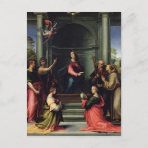 Annunciation with Saints, 1515 Vykort
