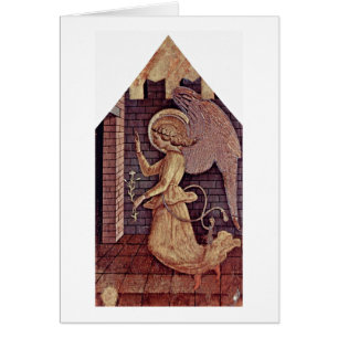 Annunciationängel Gabriel av Carlo Crivelli Hälsningskort