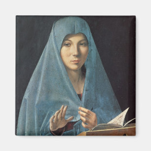 Annunciationen, 1474-75 (olja på panel) magnet