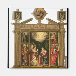 Annunciationen, 1581 magnet