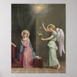 Annunciationen, 1859 poster