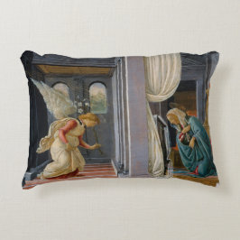 Annunciationen av Sandro Botticelli Prydnadskudde