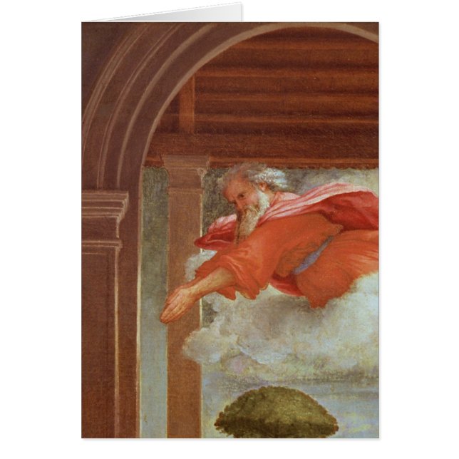 Annunciationen, c.1534-35 hälsningskort (Framsidan)