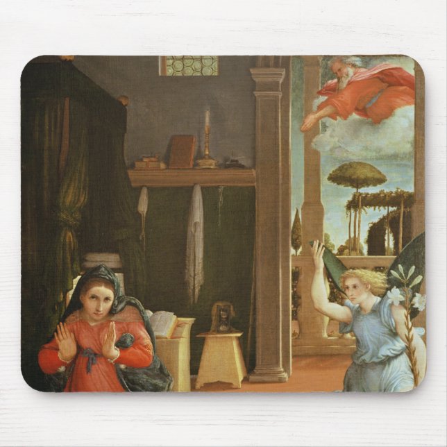 Annunciationen, c.1534-35 musmatta (Framsidan)