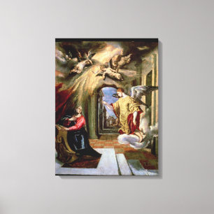 Annunciationen, c.1570-73 canvastryck