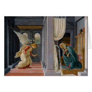 Annunciationen, circa 1485 hälsningskort