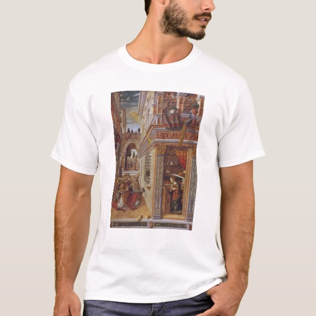 Annunciationen med St. Emidius, 1486 T-shirt (Framsida)