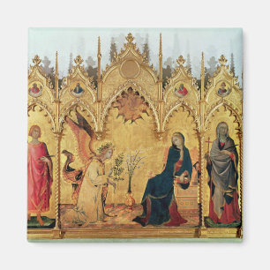 Annunciationen med St Margaret och St. Magnet