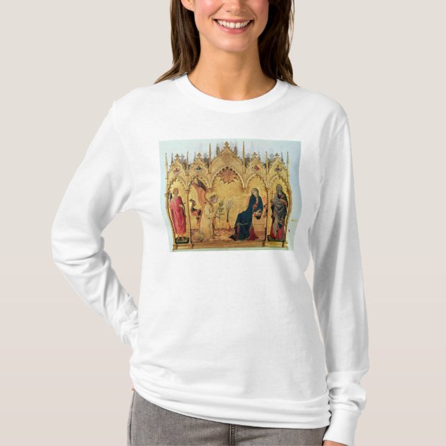 Annunciationen med St Margaret och St. Tee (Framsida)