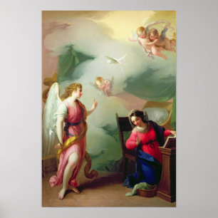 Annunciationen Poster