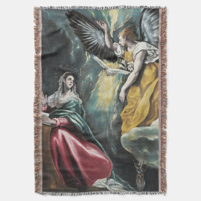 Annunciationen vid El Greco Mysfilt (Framsidan Vertikal)