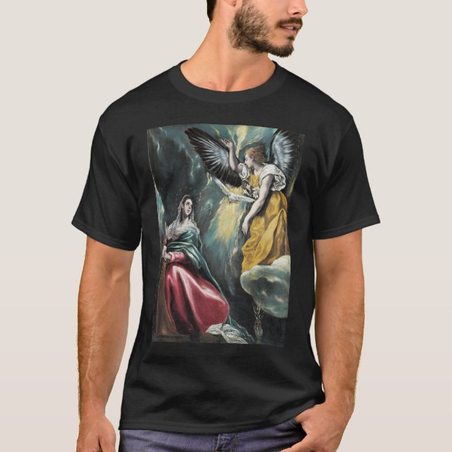 Annunciationen vid El Greco T-shirt (Framsida)