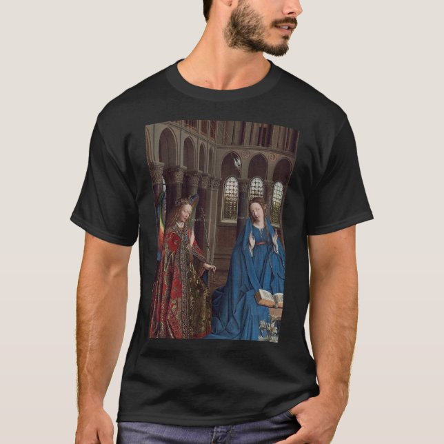 Annunciationen vid Jan skåpbil Eyck Tee Shirt (Framsida)