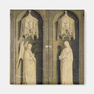 Annunciationen, yttre panel från triptychen magnet