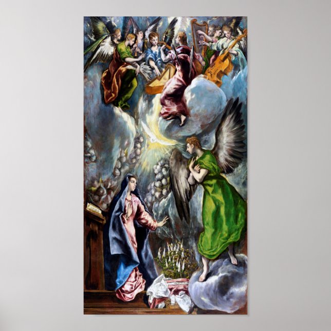Annunción El Greco Poster (Framsidan)