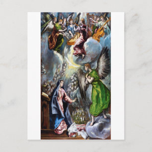 Annunción El Greco Vykort