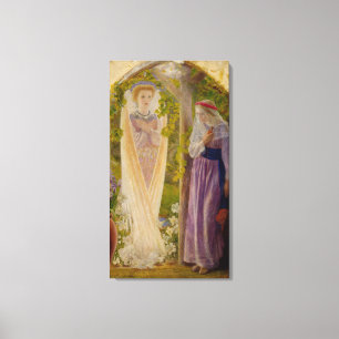 Annunktionen från Arthur Hughes Canvastryck