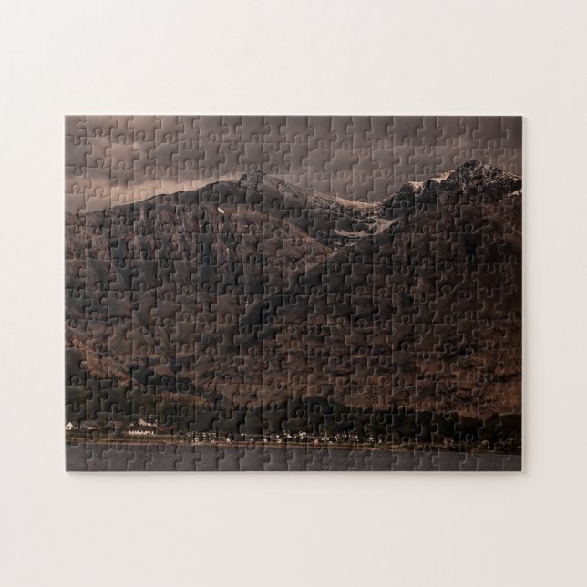 Anoch Dubh, Glen Coe, Lochaber, Skottland Pussel (Horisontell)