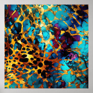 Anodiserad Poster av Metall art