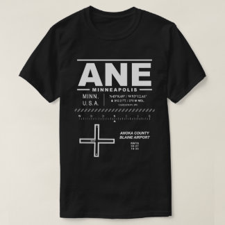 Anoka County Blaine Airport ANE USAA T Shirt