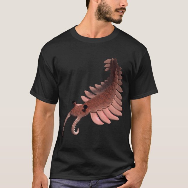 Anomalocaris, bildning av Cambrien- perioden T Shirt (Framsida)