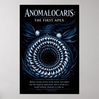 Anomalocaris Den Första Apexkonsten Poster