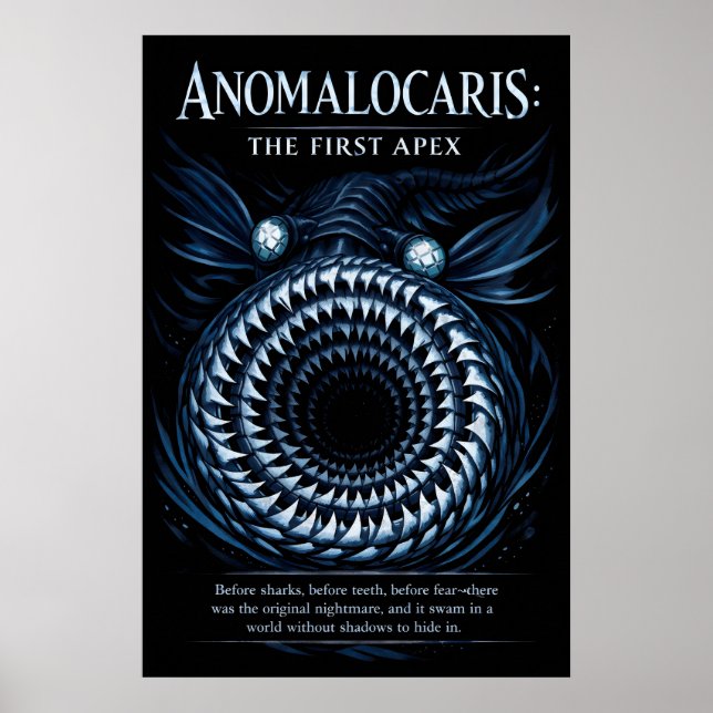 Anomalocaris Den Första Apexkonsten Poster (Framsidan)
