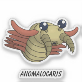Anomalocaris- Förhistorisk vinyl från djur Klistermärken