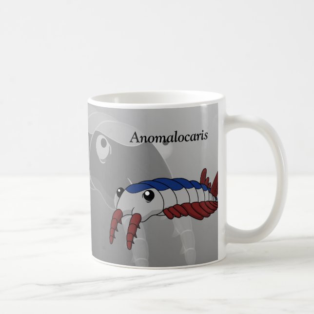Anomalocaris- Förhistoriskt djur Kaffemugg (Höger)