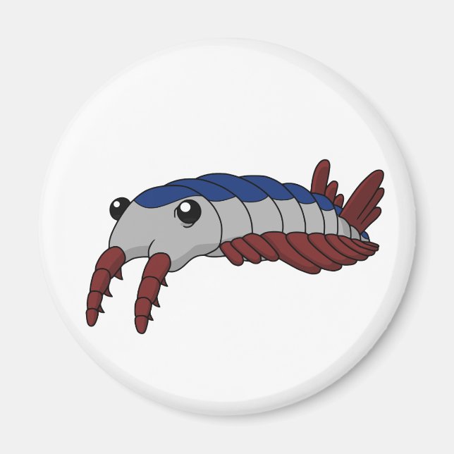 Anomalocaris- Förhistoriskt djur Magnet (Framsidan)