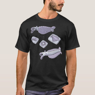 Anomalocaris Fossils T Shirt