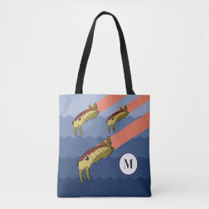 Anomalocaris Svarma- Personlig Prehistorisk Tygkasse