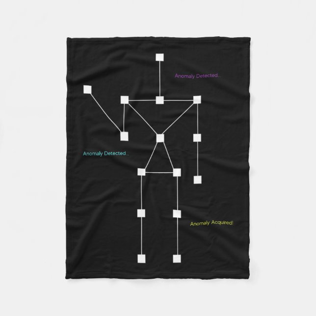 Anomaly Identified Sls Ghost Hunting Shirt - Funny Fleecefilt (Framsidan)